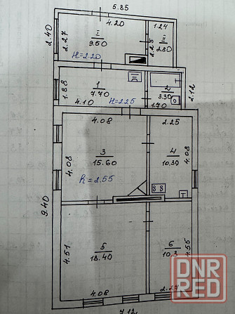 Продажа дома с газом приватизированной землёй, в самом центре Макеевки Макеевка - изображение 7