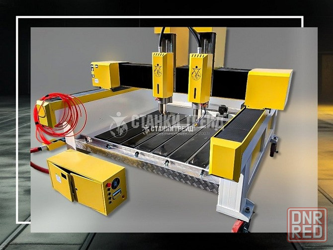 Продам фрезерный станок по камню б/у Ждановка - изображение 1