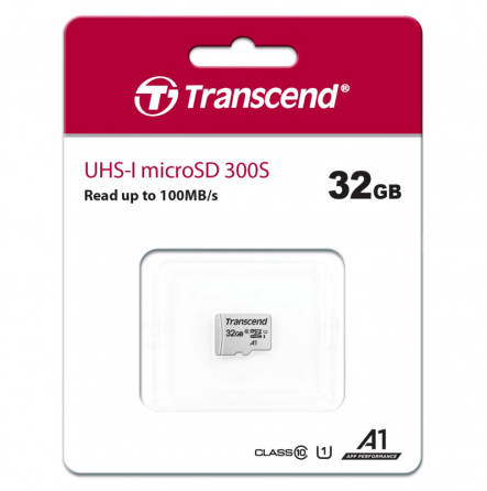 Карта памяти Transcend 300s Microsdhc 32gb Uhs-I Cl10, Ts32gusd300s (арт-4665) Макеевка