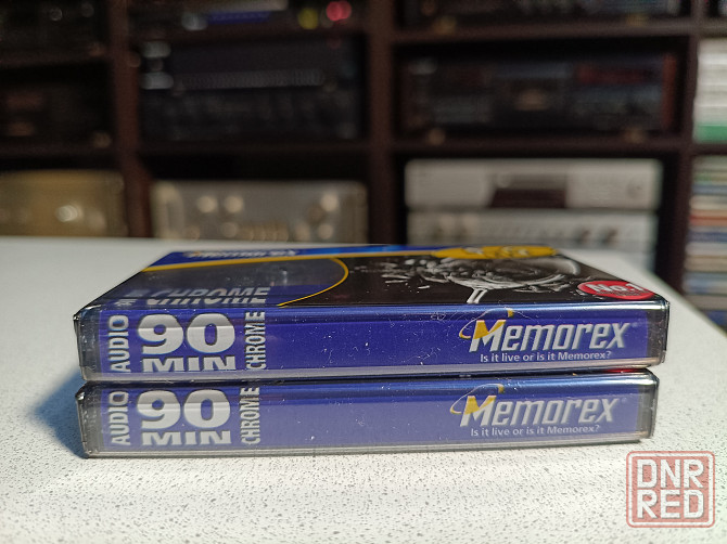 Запечатанная аудиокассета Memorex -SHQ 90 Chrome-Type 2 Донецк - изображение 3