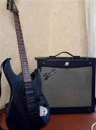 Продажа вместе или по отдельности Гитара Ibanez GRG270B Гитарный комбоусилитель Fender mustang II V2 Донецк