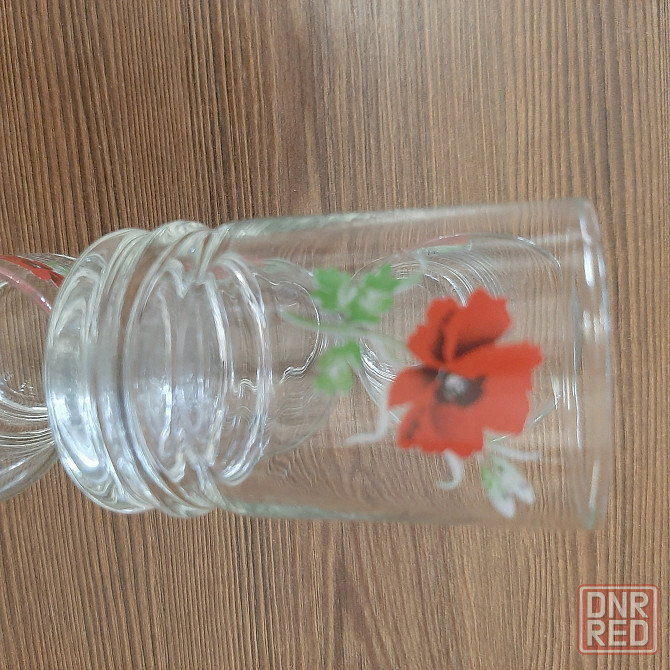 Рюмки стопки 4 шт маки Донецк - изображение 2