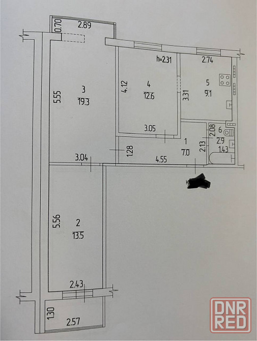 Срочная продажа3-х комнатной квартиры на б. Школьном Донецк - изображение 1