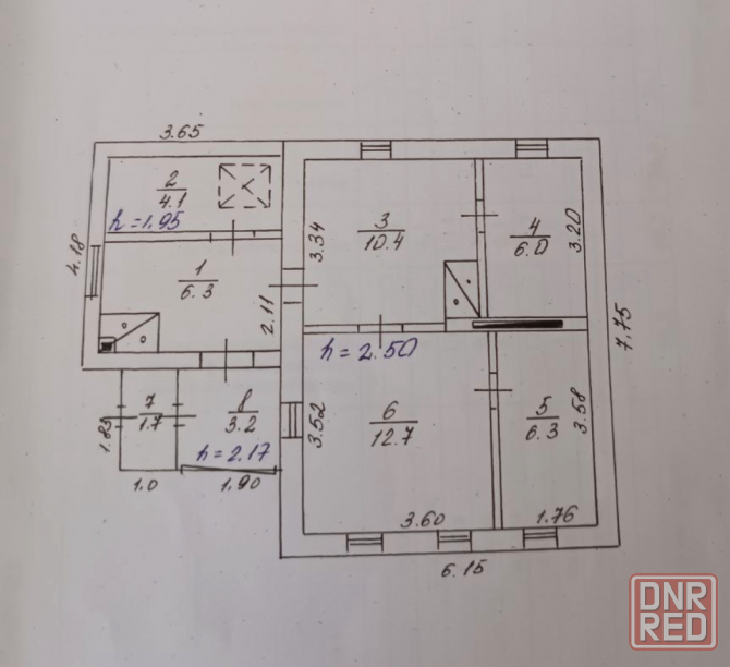 Продажа дома под ремонт г.Макеевка, п.Осипенко (ориентир 39 школа) Макеевка - изображение 6