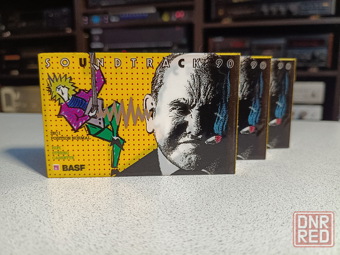 Запечатанная аудиокассета Basf- Soundtrack 90-Type I Донецк - изображение 1