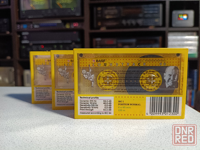 Запечатанная аудиокассета Basf- Soundtrack 90-Type I Донецк - изображение 2