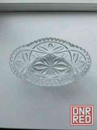 Хрустальная салатница ссср Донецк