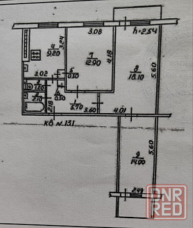 Просторная 3-комнатная квартира, Парк Славянской культуры Донецк - изображение 12