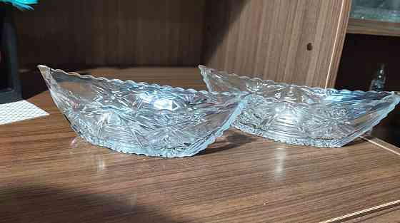 Ваза-ладья хрустальная Донецк