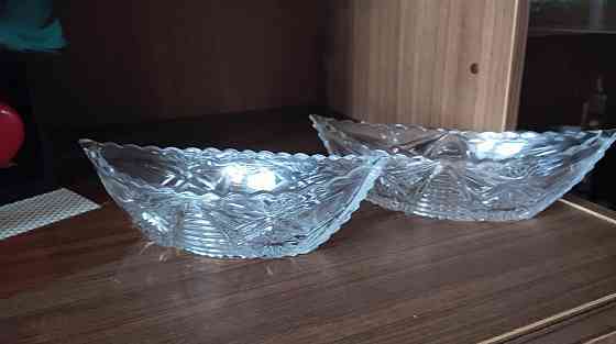 Ваза-ладья хрустальная Донецк