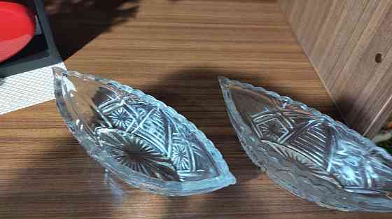 Ваза-ладья хрустальная Донецк