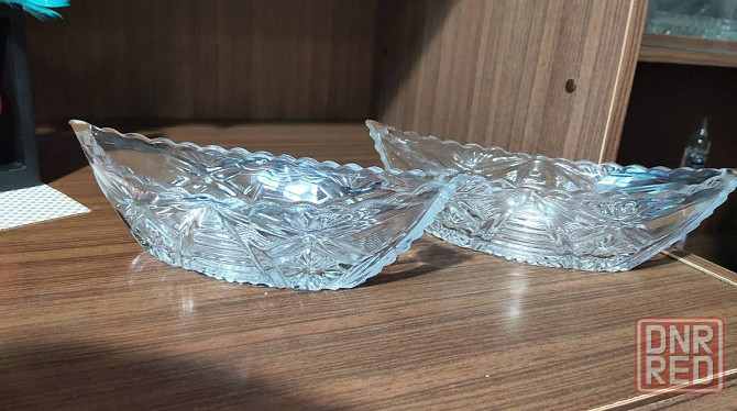 Ваза-ладья хрустальная Донецк - изображение 2