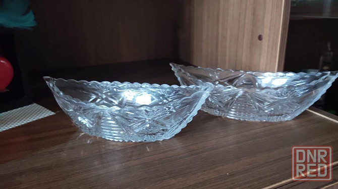 Ваза-ладья хрустальная Донецк - изображение 1