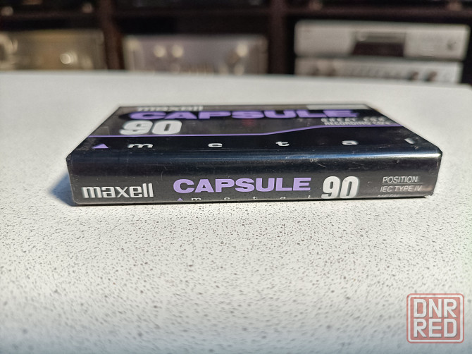 Запечатанная аудиокассета Maxell- Capsule 90-Metal / Type IV Донецк - изображение 3