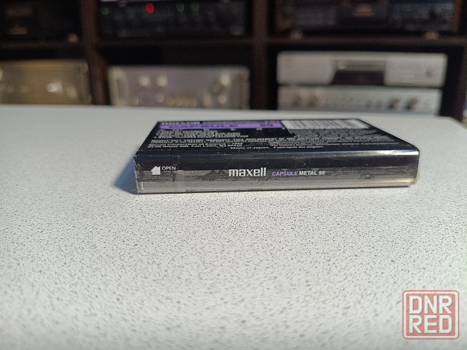 Запечатанная аудиокассета Maxell- Capsule 90-Metal / Type IV Донецк - изображение 4
