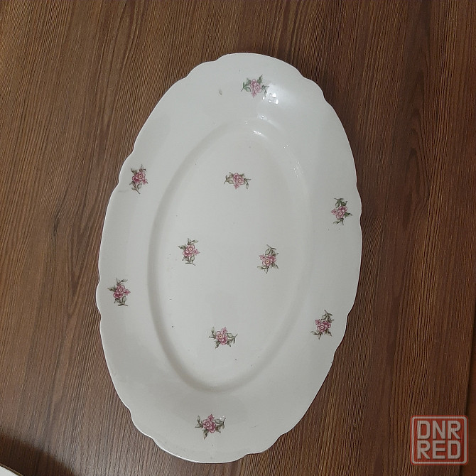 Блюдо сервировочное ссср коростень1949-1955 гг Донецк - изображение 1