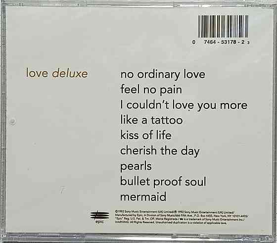 CD диск "Sade"- "Love Deluxe" Донецк