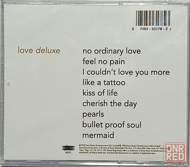 CD диск "Sade"- "Love Deluxe" Донецк - изображение 2