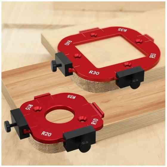 Набор шаблонов для радиусной фрезеровки 2шт. Донецк