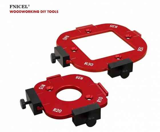 Набор шаблонов для радиусной фрезеровки 2шт. Донецк