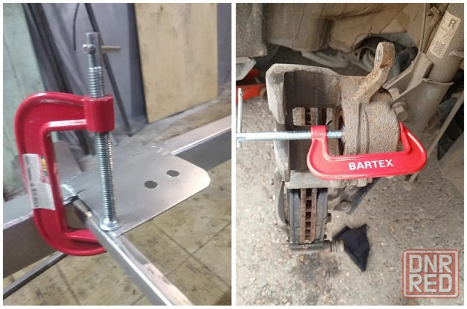 Набор струбцин Bartex 2шт. Донецк - изображение 8