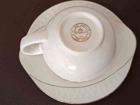 Набор чашек из коллекции чайно-столовой посуды "Снежная королева". Донецк