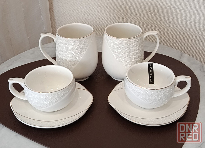 Набор чашек из коллекции чайно-столовой посуды "Снежная королева". Донецк - изображение 2
