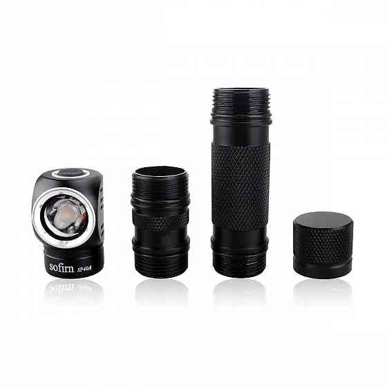 Налобный фонарь Sofirn SP40A аккумулятор 18650 в комплекте. Донецк