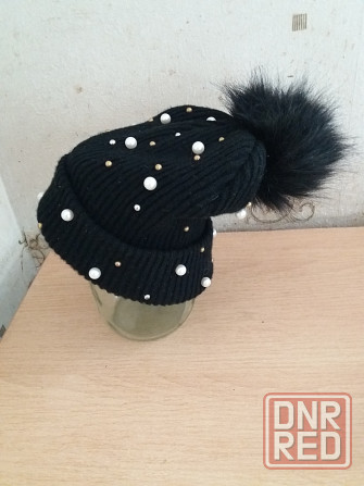 Продам шапку черную Донецк - изображение 1