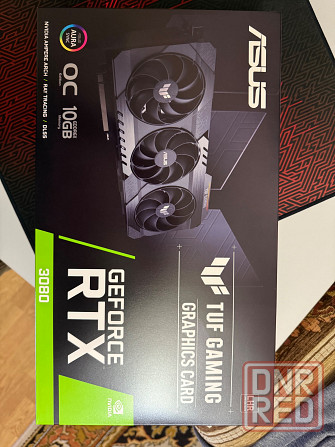 Nvidia RTX 3080 Tuf 10Gb OC LHR Донецк - изображение 2