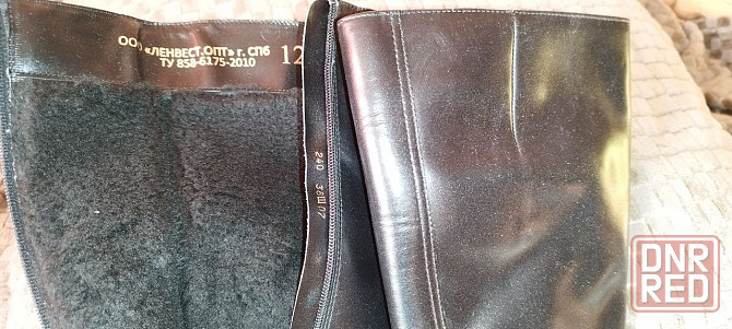 Сапоги Женские 38 размер- зима - кожа Донецк - изображение 5