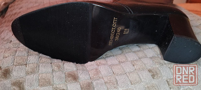 Сапоги Женские 38 размер- зима - кожа Донецк - изображение 2