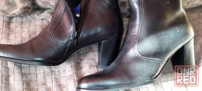 Сапоги Женские 38 размер- зима - кожа Донецк - изображение 4