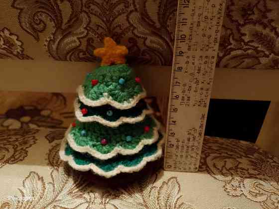 Вязаная ёлочка Макеевка