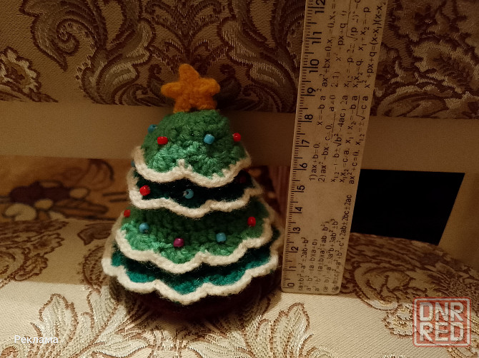 Вязаная ёлочка Макеевка - изображение 1