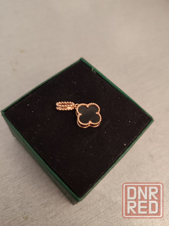 Золотой кулон Van Cleef Донецк - изображение 2