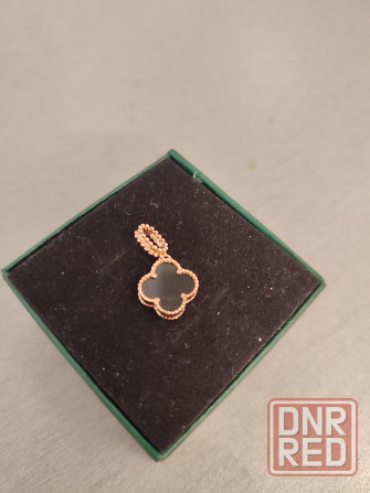 Золотой кулон Van Cleef Донецк - изображение 6