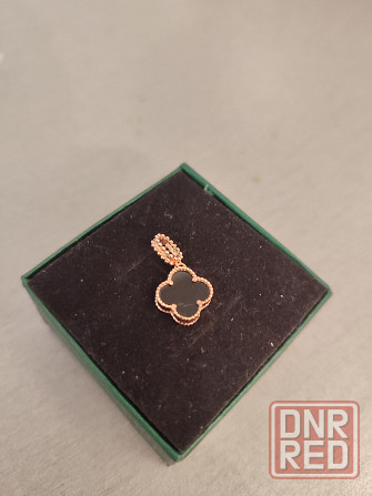 Золотой кулон Van Cleef Донецк - изображение 1