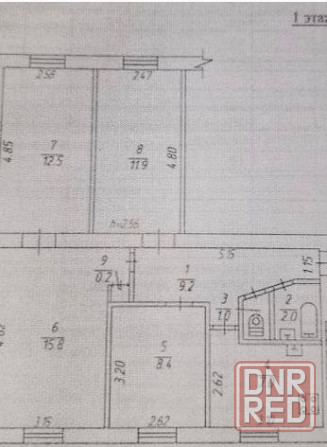 Продам 4 ком. кв.на Азотном. Донецк - изображение 1