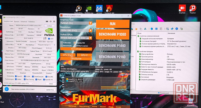 15.6" Thunderobot 911 X Wild Hunter G2 Pro, Core i5-12450/ 16гб/ssd 512гб/ GeForce rtx4060 8 gb Донецк - изображение 8
