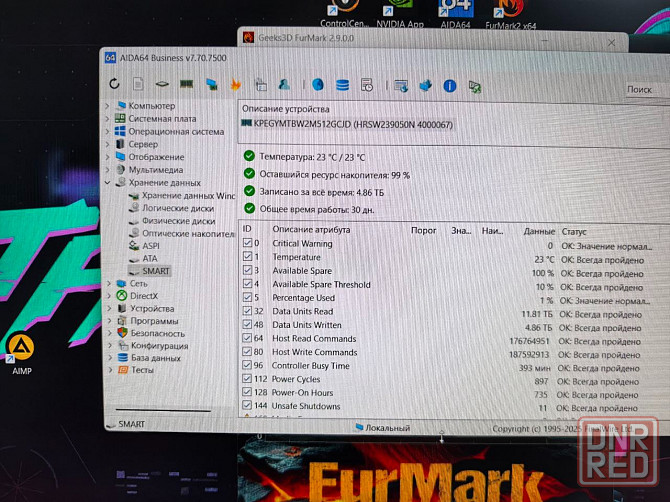 15.6" Thunderobot 911 X Wild Hunter G2 Pro, Core i5-12450/ 16гб/ssd 512гб/ GeForce rtx4060 8 gb Донецк - изображение 7