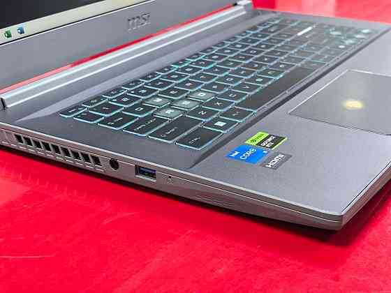 Игровой , как новый 15.6" 144Гц Msi Thin 15 Core i5-13420/ddr5 16gb/ssd 512gb/Rtx 3050 4gb Донецк