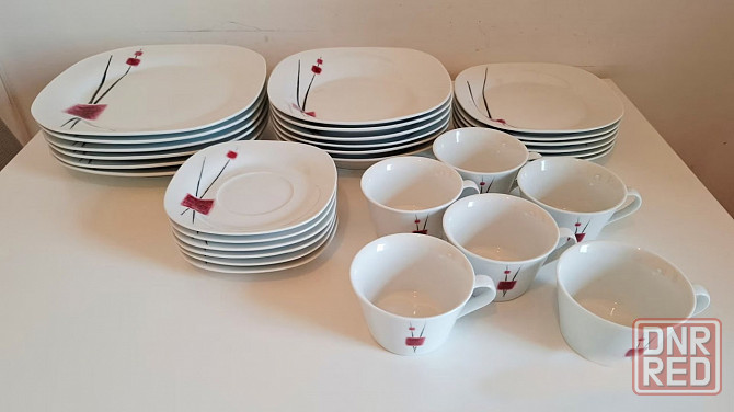 Сервиз столовый фарфоровый, 30 предметов, "Gallery By Inhesion". Донецк - изображение 3