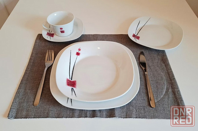 Сервиз столовый фарфоровый, 30 предметов, "Gallery By Inhesion". Донецк - изображение 2