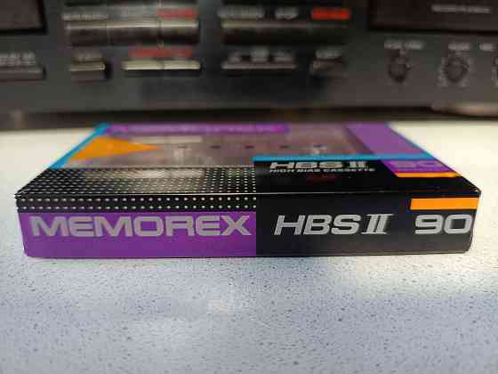 Запечатанная аудиокассета Memorex -HBS 90 Top Chrome/High Bias/High Position Донецк