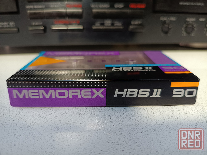 Запечатанная аудиокассета Memorex -HBS 90 Top Chrome/High Bias/High Position Донецк - изображение 3