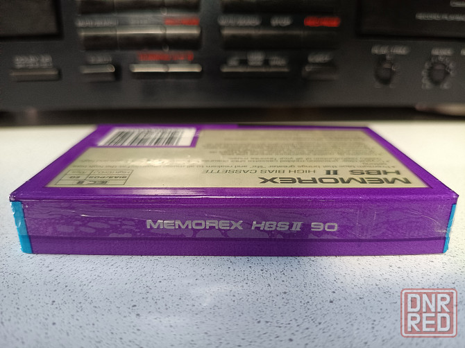 Запечатанная аудиокассета Memorex -HBS 90 Top Chrome/High Bias/High Position Донецк - изображение 4