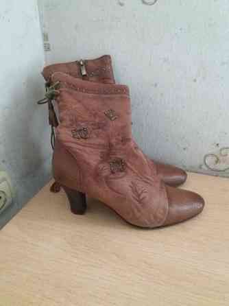 Продам сапоги демисезонные кожа р.38 Донецк