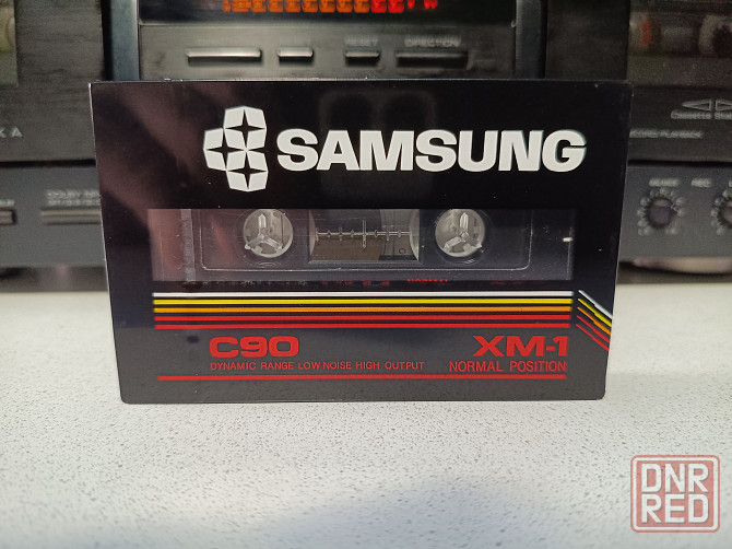 Запечатанная аудиокассета Samsung -HM-1/C 90/Type I Донецк - изображение 1