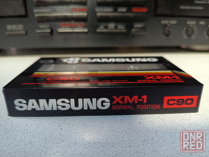 Запечатанная аудиокассета Samsung -HM-1/C 90/Type I Донецк - изображение 3